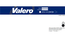 Tablet Screenshot of pedidos.grupovalero.com